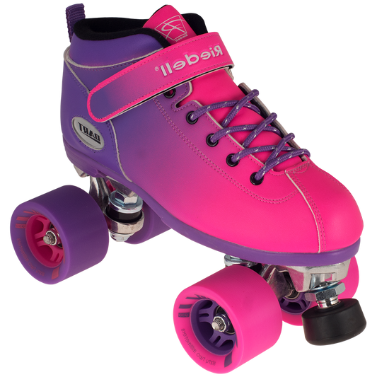 Riedell Dart Ombre Skate Purple Pink
