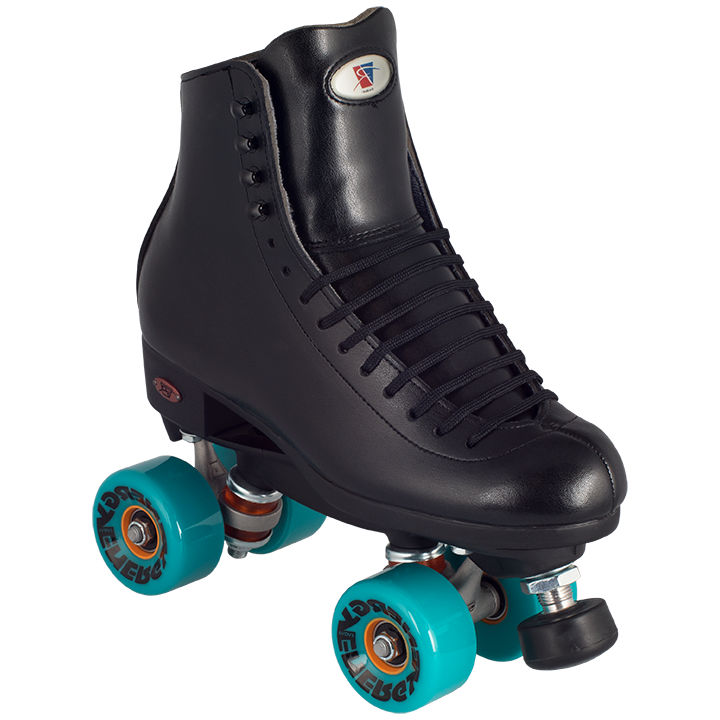 Riedell 120 Celebrity Skate Blk w Outdoor Wheels