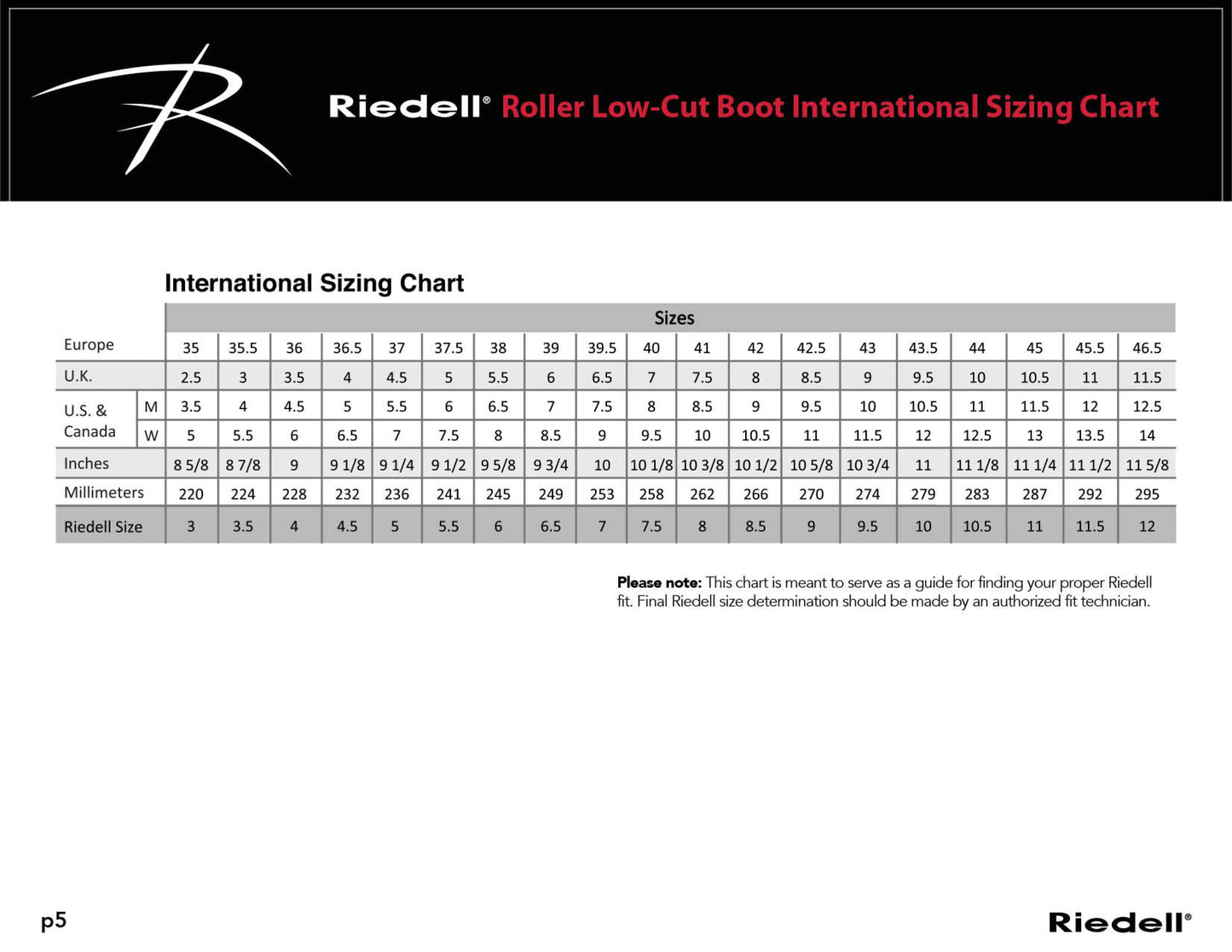 Riedell Volt Skate Black