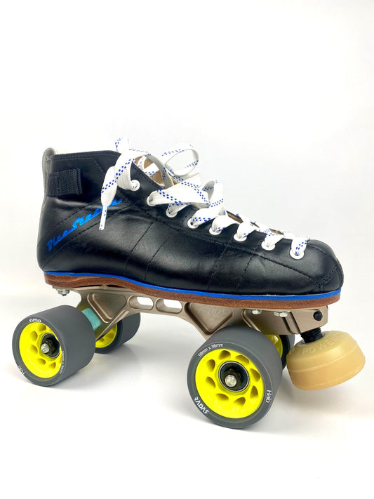 Riedell Blue Streak Skate w Platinum Arius Plate